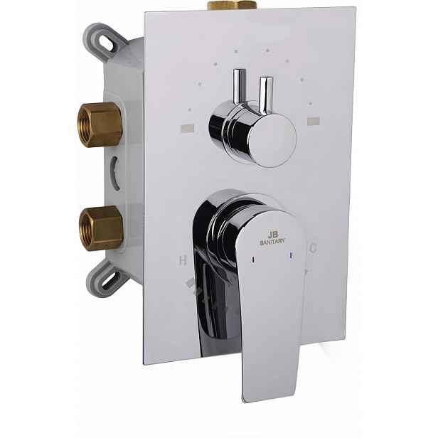 JB Sanitary Podomítkový box MIRAM, třícestný M10 72 00