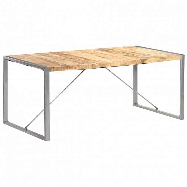 vidaXL Jídelní stůl 180 x 90 x 75 cm masivní hrubé mangovníkové dřevo