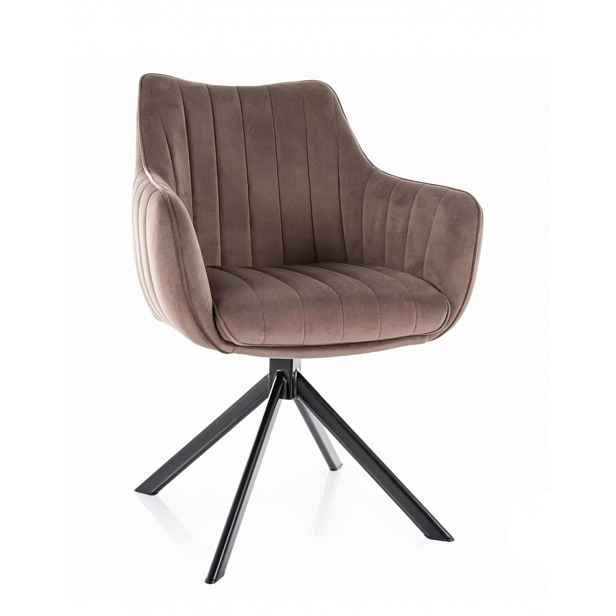 Židle Azalia Velvet cappuccino