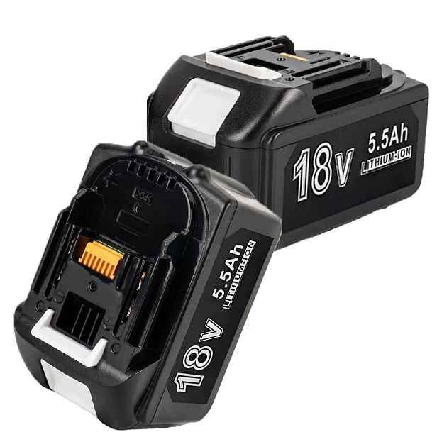 2x Akumulátor 18V 5.5Ah náhradní pro Makita Li-Ion BL1850, BL1860, Lxt