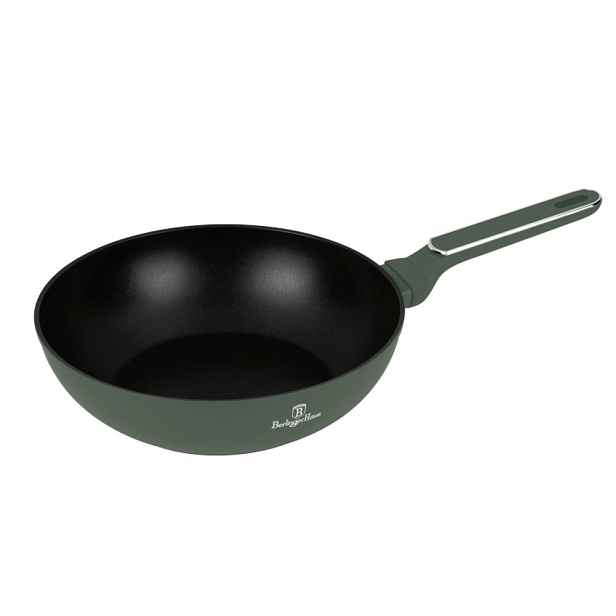 BERLINGERHAUS Pánev hluboká s titanovým povrchem 28 cm Matte Green collection BH-8158