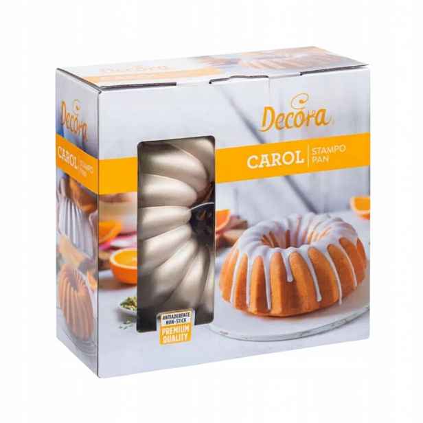 Decora Carol forma na bábovku s komínem 24 cm, litý hliník s nepřilnavým povrchem
