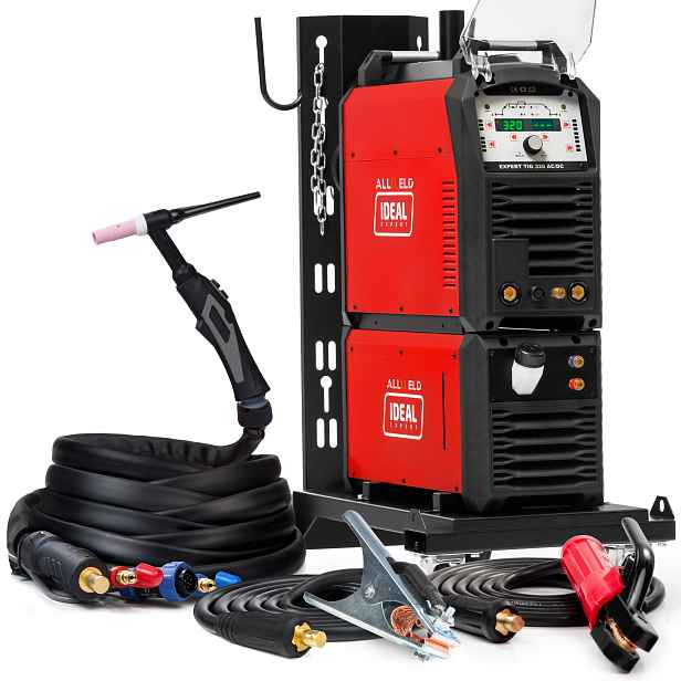 Invertorová Svářečka Ideal Tig 320 Ac DC Mma 400V 320A Puls Hf Chladič 8 M
