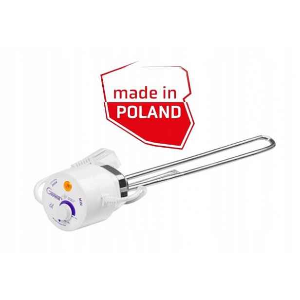 Polská ohřívačka pro termický bojler C.o. s termostatem 2000 W 2,0 kW 5/4