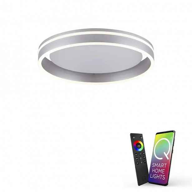 Závěsné Stropní Svítidlo Led Q-smart S Dálkovým Ovládáním Barvy Stmívač Stropní Svítidlo 40 cm