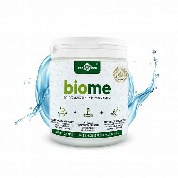 Přípravek do čističky s rozprašováním pro drenáž a absorpční studnu 500 g