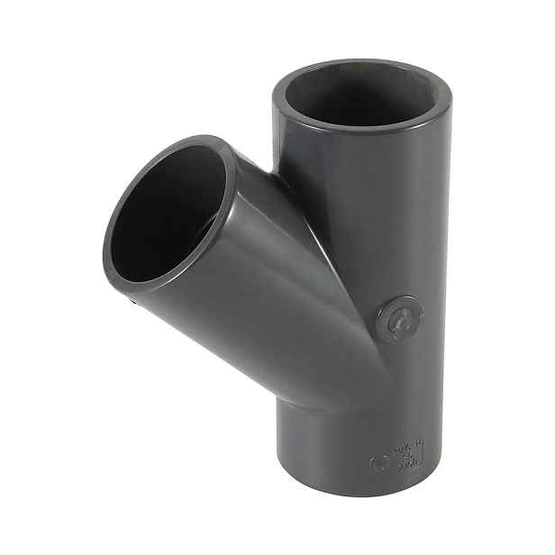 Pvc tvarovka Y-t kus 90 mm, 45°