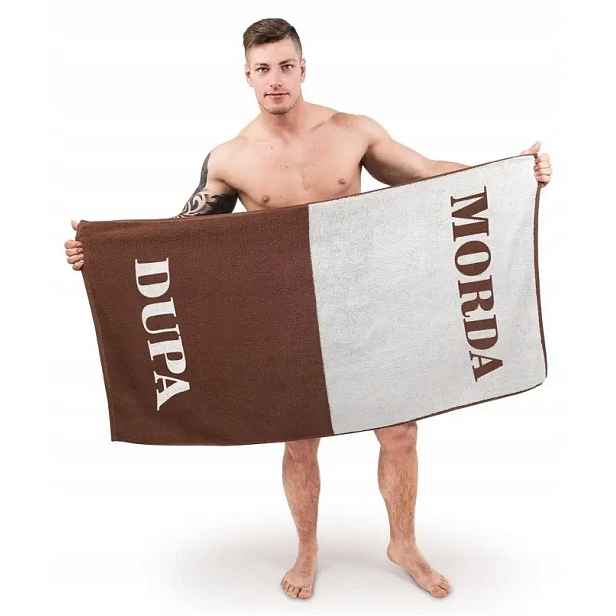 Plážová Osuška 100% Bavlna Morda Dárek Pro Kluka