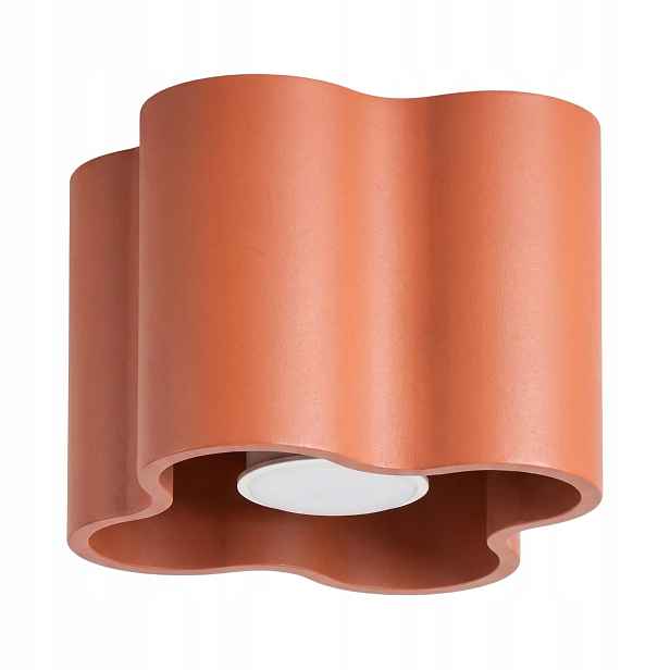 Sollux Lighting stropní spot Ovio okrová červená 1xGU10 10W