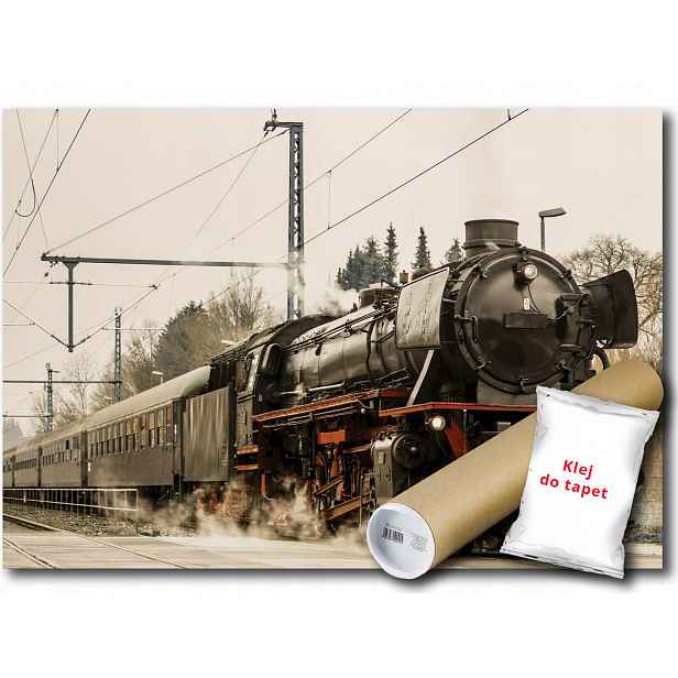 Vinylová Fototapeta Vlak Lokomotiva 152x104