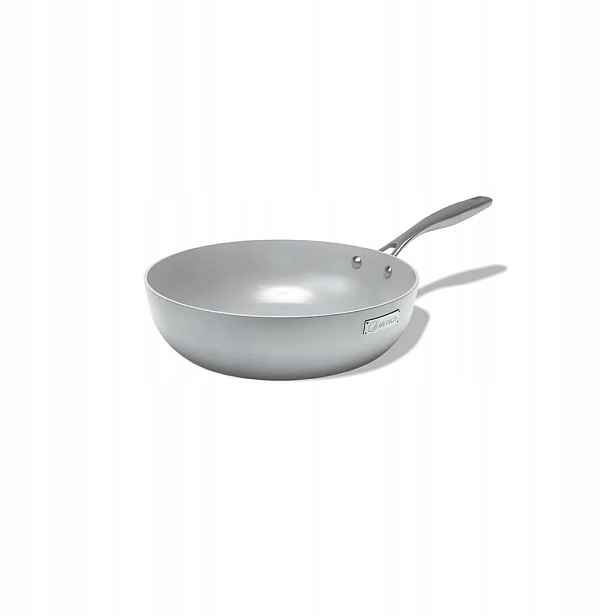 Elmich Nepřilnavá nerezová Wok pánev Tria Ceramic Ø 24 cm