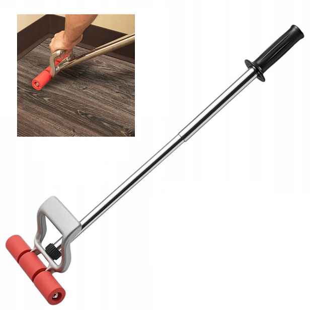 Přítlačný Váleček Pro Přitlačování, Teleskopická Rukojeť