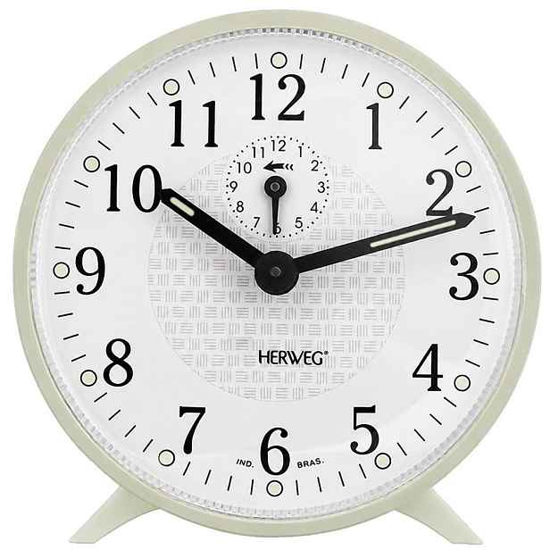 Mechanický budík Herweg 2220BE béžová