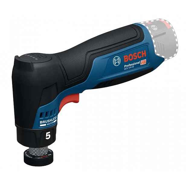 Bosch - 12V AKU excentrická bruska GEX 12V-32, bez baterie a nabíječky 06019L2003