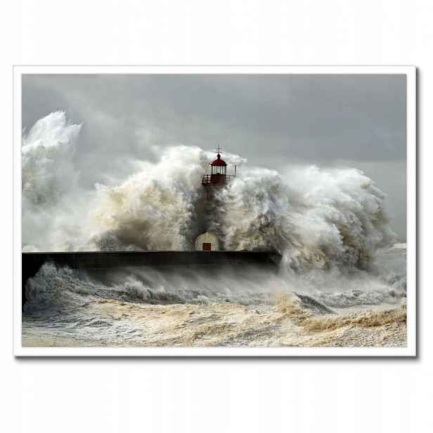 Plakáty v rámu 70x50 Maják Storm