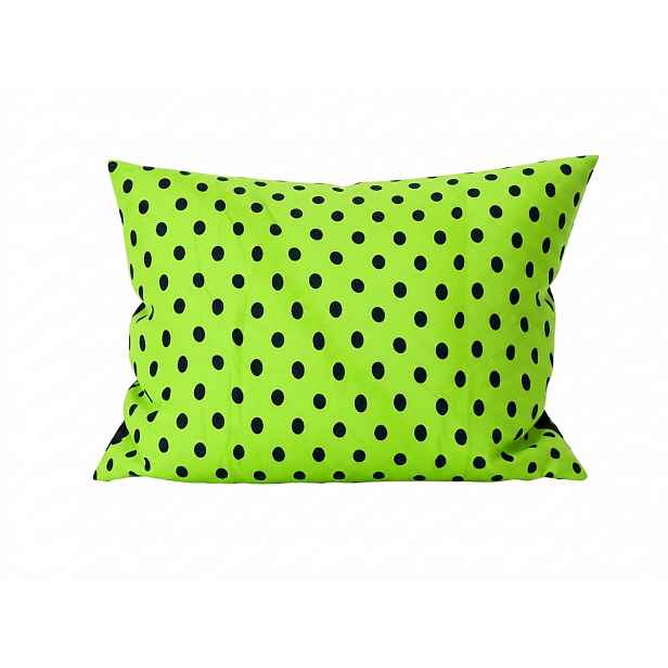 Polybavlněný povlak na polštář COLAM GREEN POLY 50x70 cm, zelený
