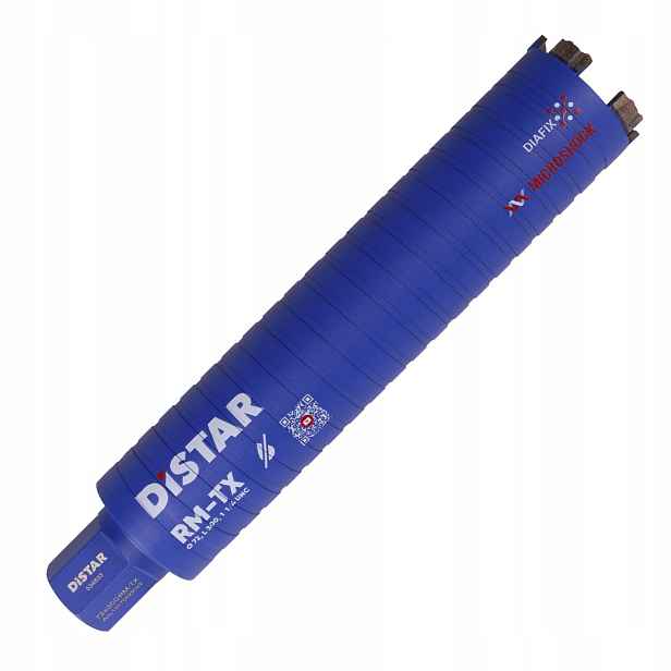 Vrták diamantový za sucha Distar 72x300 Rm-tx