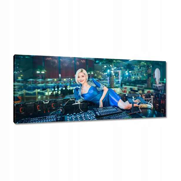 Obrazy 100x40 Dj Party DJské vybavení