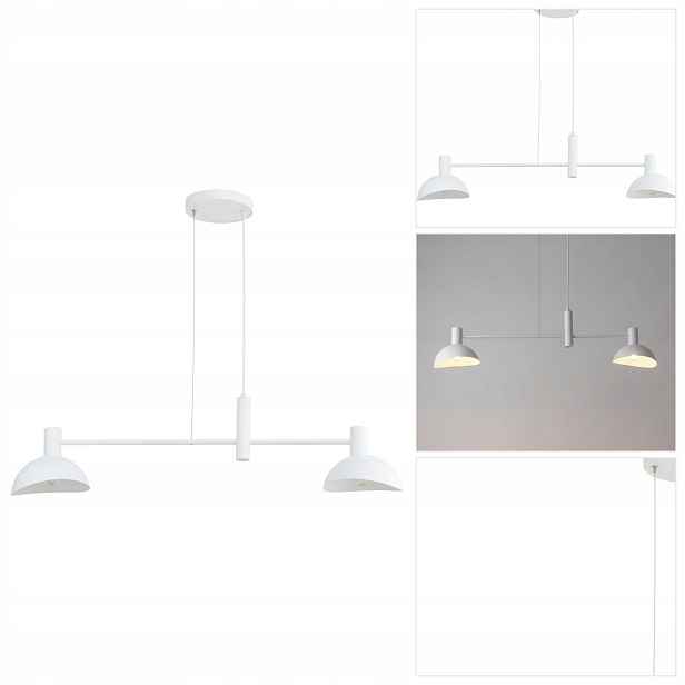 Bílá závěsná lampa Artis moderní nad jídelní stůl Sigma Lighting