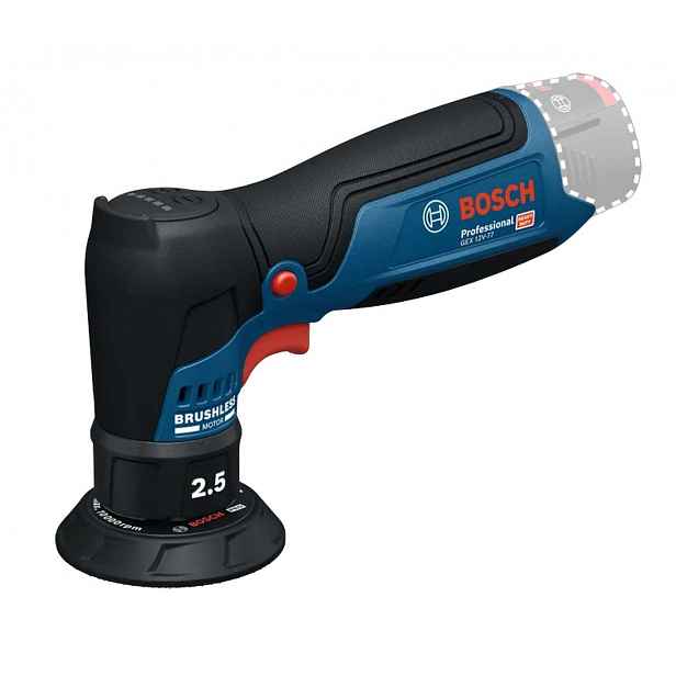 Bosch - 12V AKU excentrická bruska GEX 12V-77, bez baterie a nabíječky 06019L2101