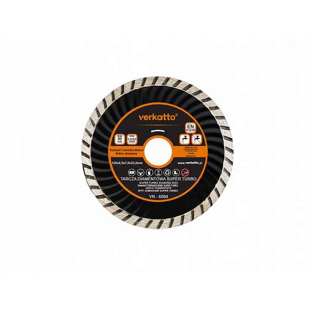 Diamantový Kotouč Turbo 230X2,6X7,0X22,2 MM.