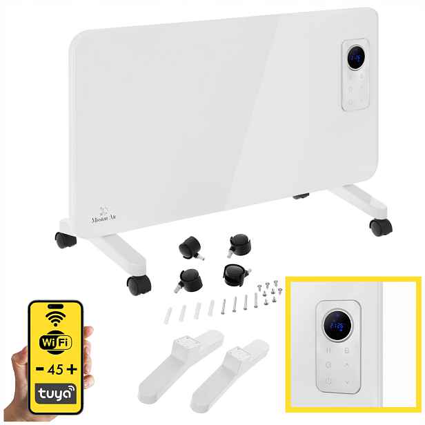 Elektrický konvektorový ohřívač Tokyo 1500W WiFi