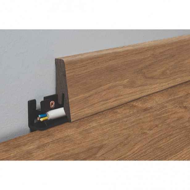 Lišta soklová Naturel hnědá, MDF, délka 260 cm, L58C8484