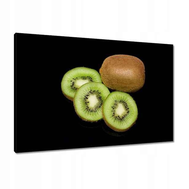 Obrazy 90x60 Půlky Zelené Kiwi
