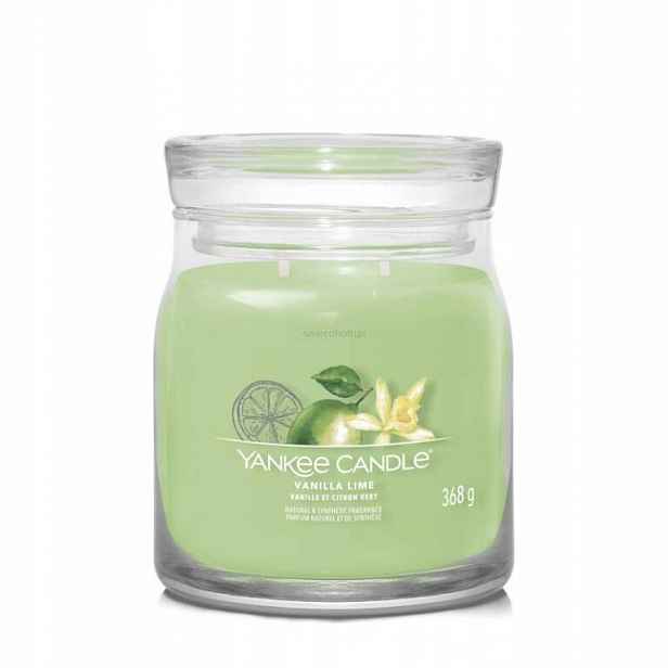 Vanilla Lime – Yankee Candle – střední svíčka