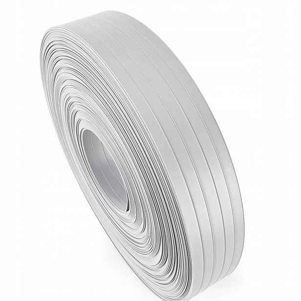 Úzká Stínící panelové pásy 4,75 Pvc Ral 7040 šedá 50 m 80 klipů
