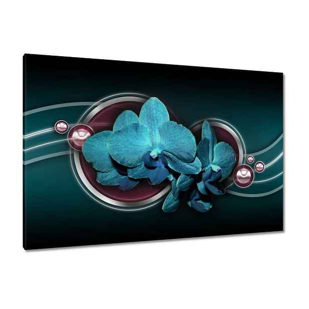 Obrazy 120x80 Modrý orchidej