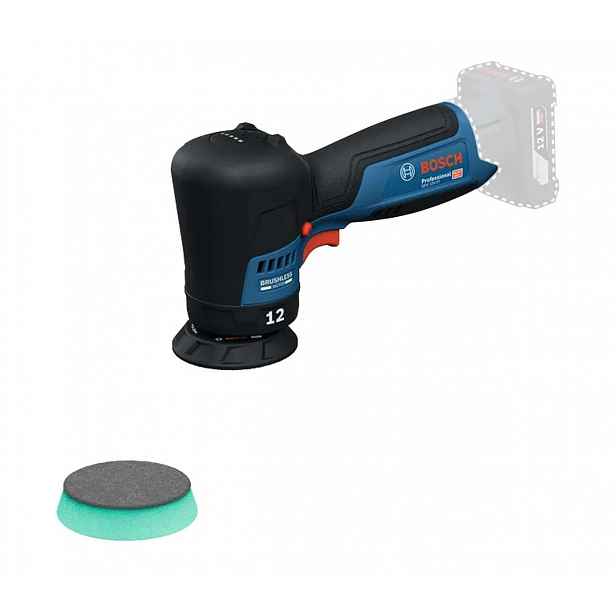 Bosch - 12V AKU leštička GPX 12V-77, bez baterie a nabíječky 06019L4003