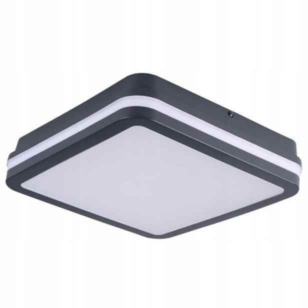 Plafoniera s Led senzorem Beno 12-18W Cct-l Se Gr šedá