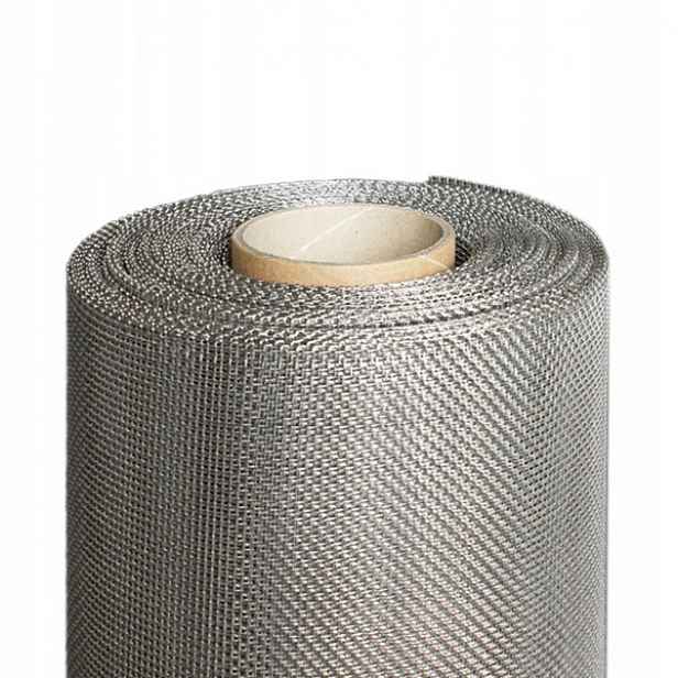 Tkaná Ocelová Síť Nerezová Ocel 1,2x1,2 mm šířka 100 cm 25 m2 INOX304