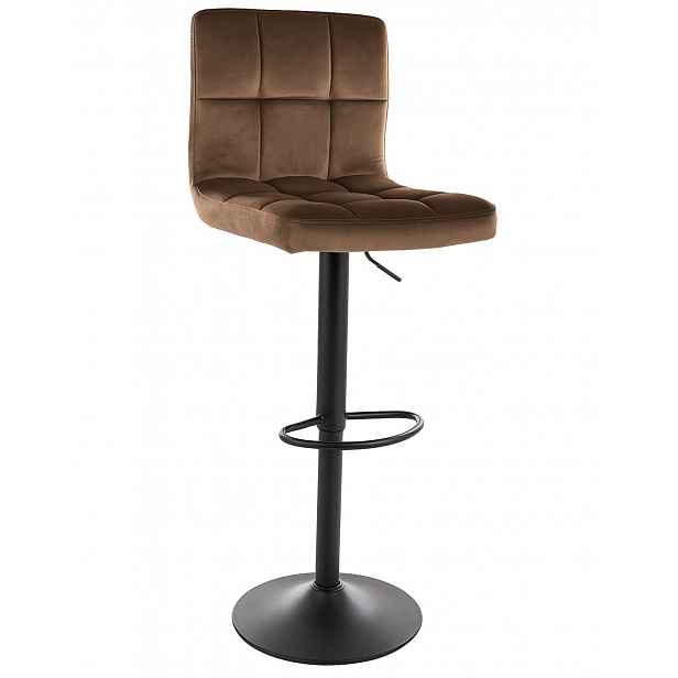 Barová židle C105 Velvet tmavě béžová