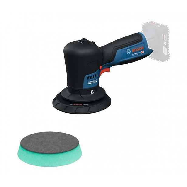 Bosch - 12V AKU leštička GPX 12V-125, bez baterie a nabíječky 06019L4101