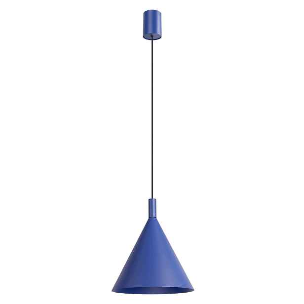 Stropní svítidlo Tmavě modrá závěsná lampa ultramarínová SL.2529 Nox 25 Sollux
