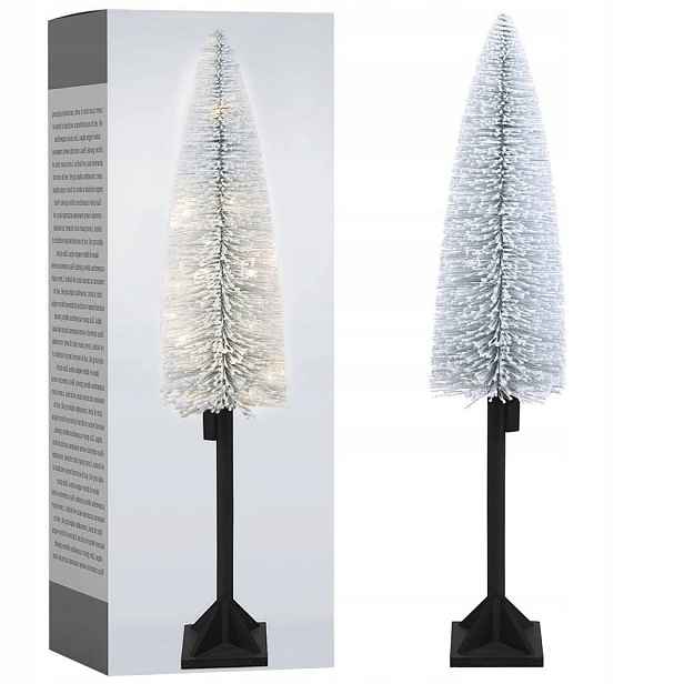 Umělý Vánoční Stromeček Svítící Vilde 120 cm 25 Led na kmeni do interiéru