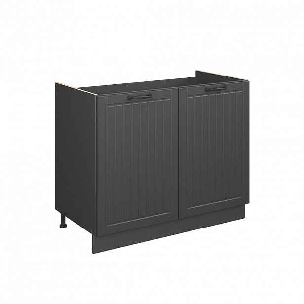 Vicco SKŘÍŇKA POD DŘEZ Fame-Line, Tmavě šedá/Antracit, 100 cm bez pracovní desky