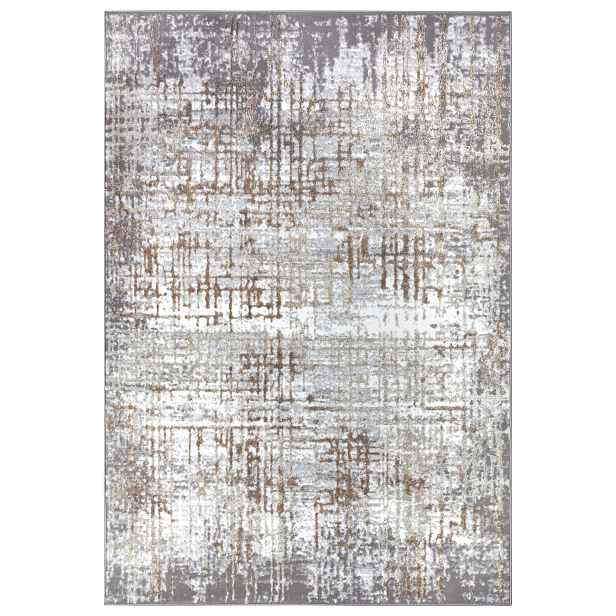 Kusový koberec Shine 105925 Abstract Cream Grey, 160x235, šedá, ložnice, Hanse Home