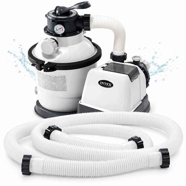 Písková pumpa do bazénu Intex 5700 l/h na křemenný písek s hydroprovzdušněním