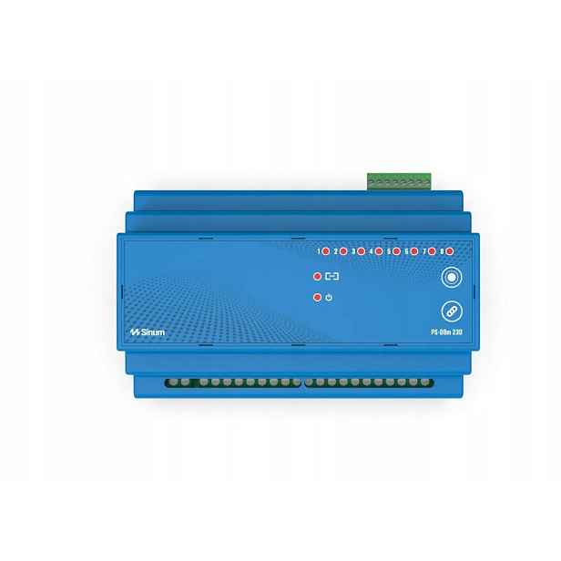 Kabelové Relé Na Din Lištu Modré PS-08M 230 Tech Sterowniki