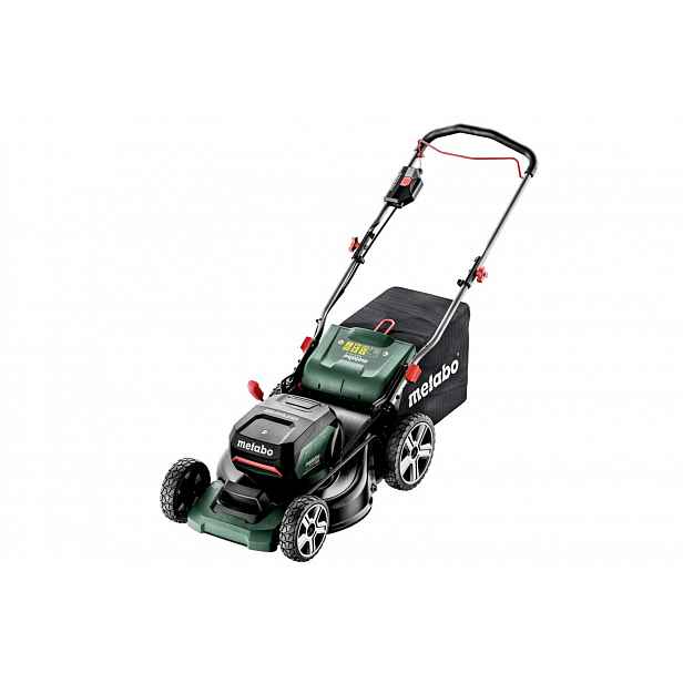 Metabo - 36V AKU sekačka na trávu, záběr 46 cm, 2x aku 5,2 Ah Li-Power, nabíječka 601606650
