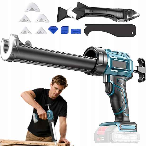Pistole Vytlačovací Na Silikonové Lepidlo, Automatický Led, Silný A Odolný