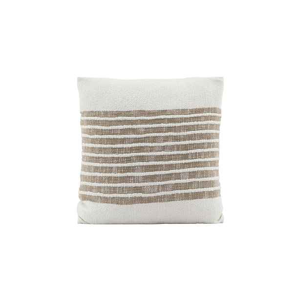 Povlak na polštář 50x50 cm YARN House Doctor - světle hnědý