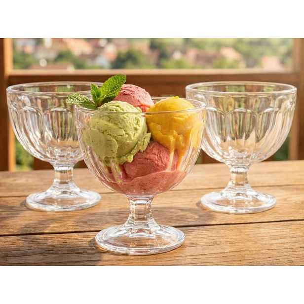 Set pohárů na zmrzlinu (3 ks) 425 ml, čiré sklo
