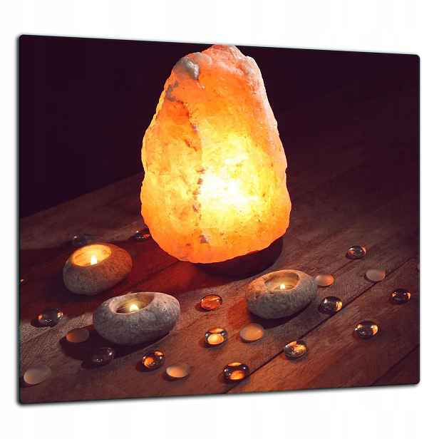 Skleněná Ochranná Deska Panel Lepidlo 65x60 Lampa
