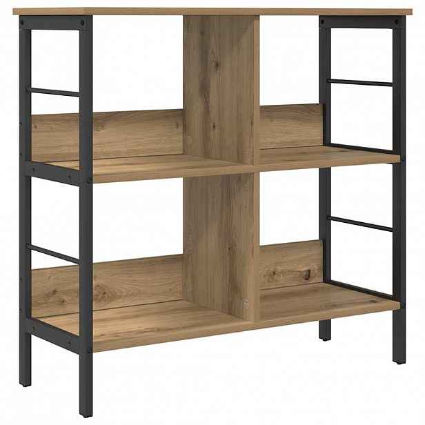 vidaXL Knihovna 4 úrovní 82 x 32 x 79 cm Kompozitní dřevo