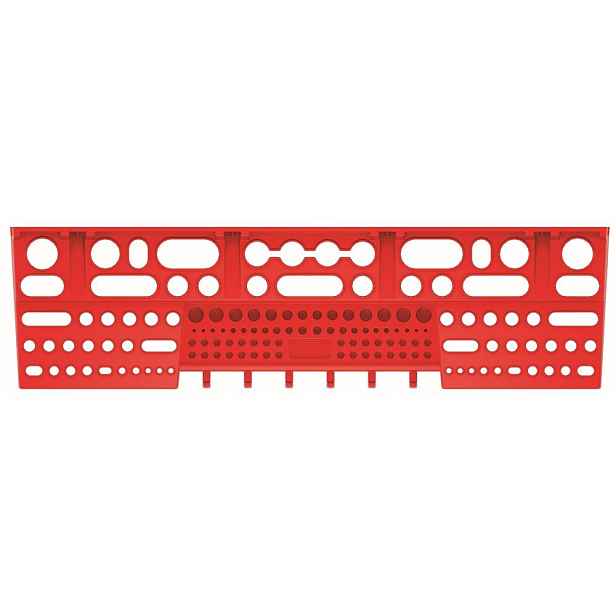 Prosperplast Držák na nářadí BENER 58 x 15,8 cm červený