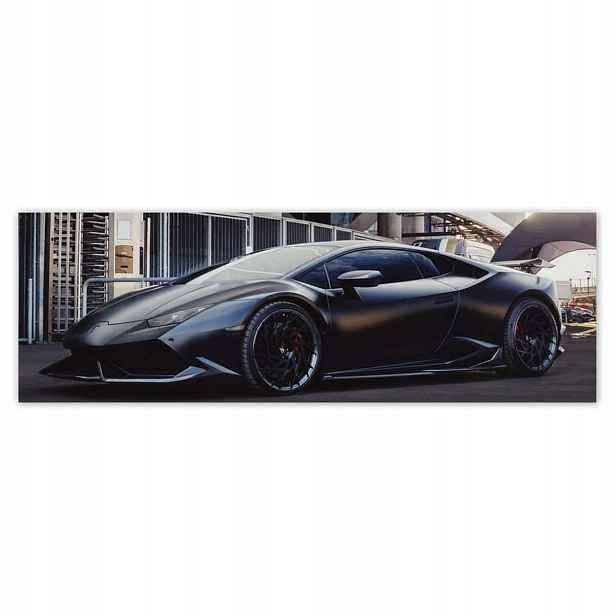 Plakáty 200x66 Černé sportovní auto